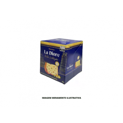 PANETTONE FRUTAS LA DIORE CAIXA 400G